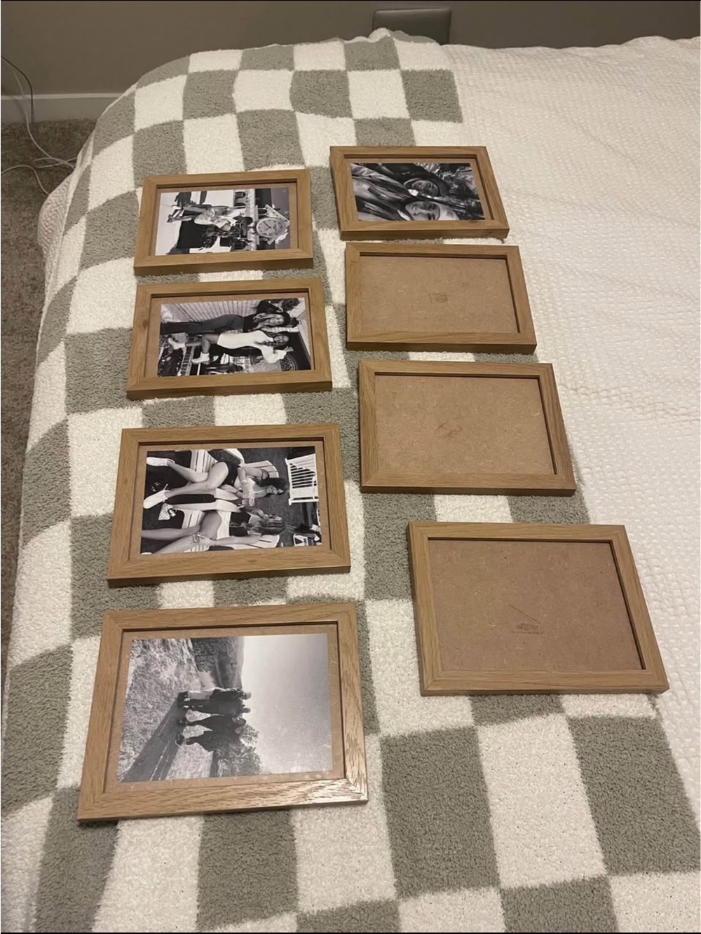Target Home Accents Oak-Look Photo Frame Set in Light Brown